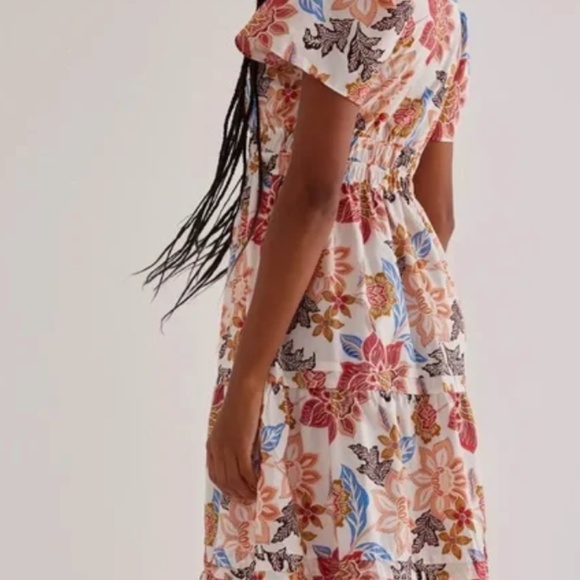 NWT Anthropologie Somerset Maxi Dress Botanical Print Sz S - Picture 3 of 10